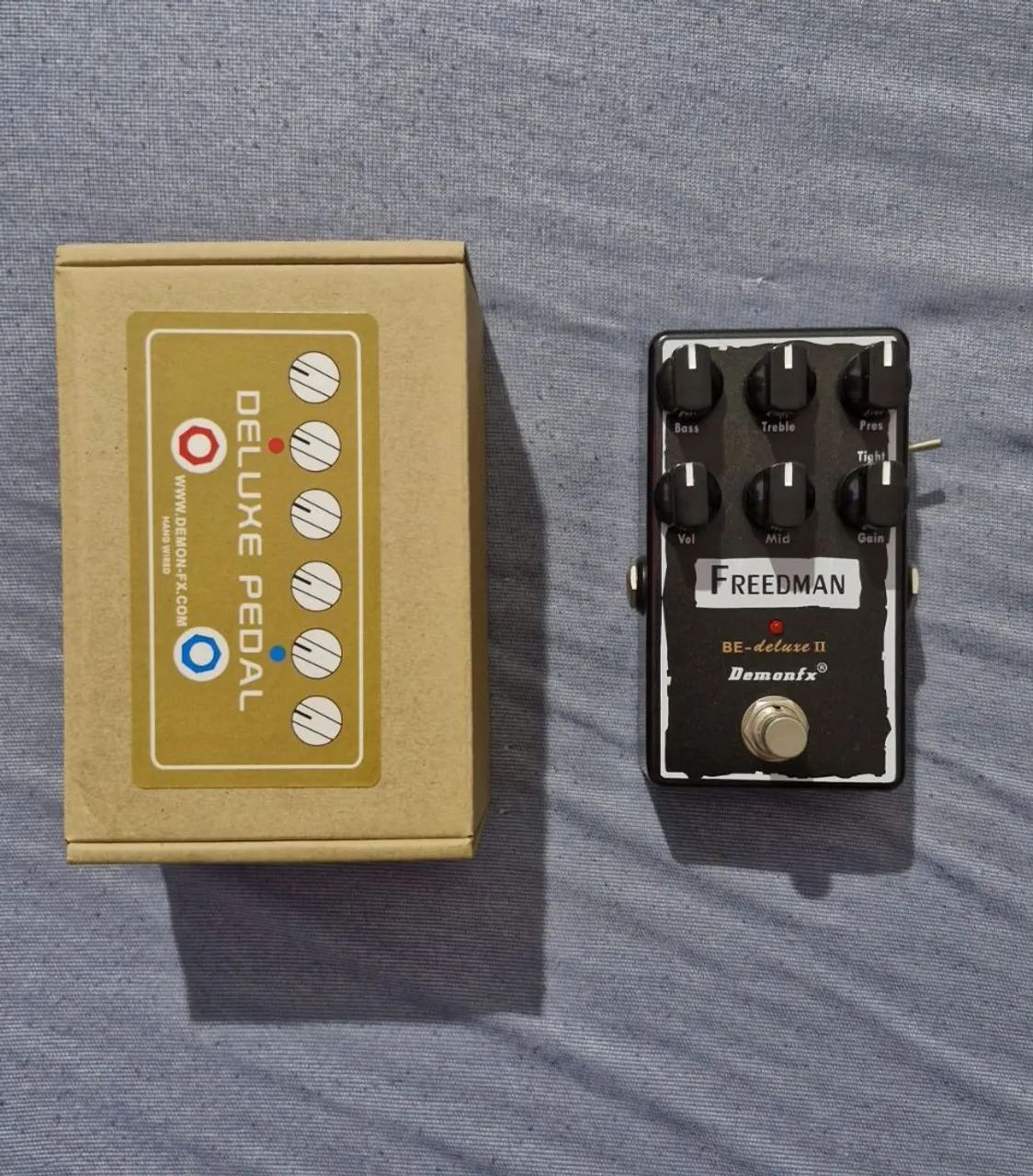 Pedal de Overdrive Demonfx Freedman BE-Deluxe II