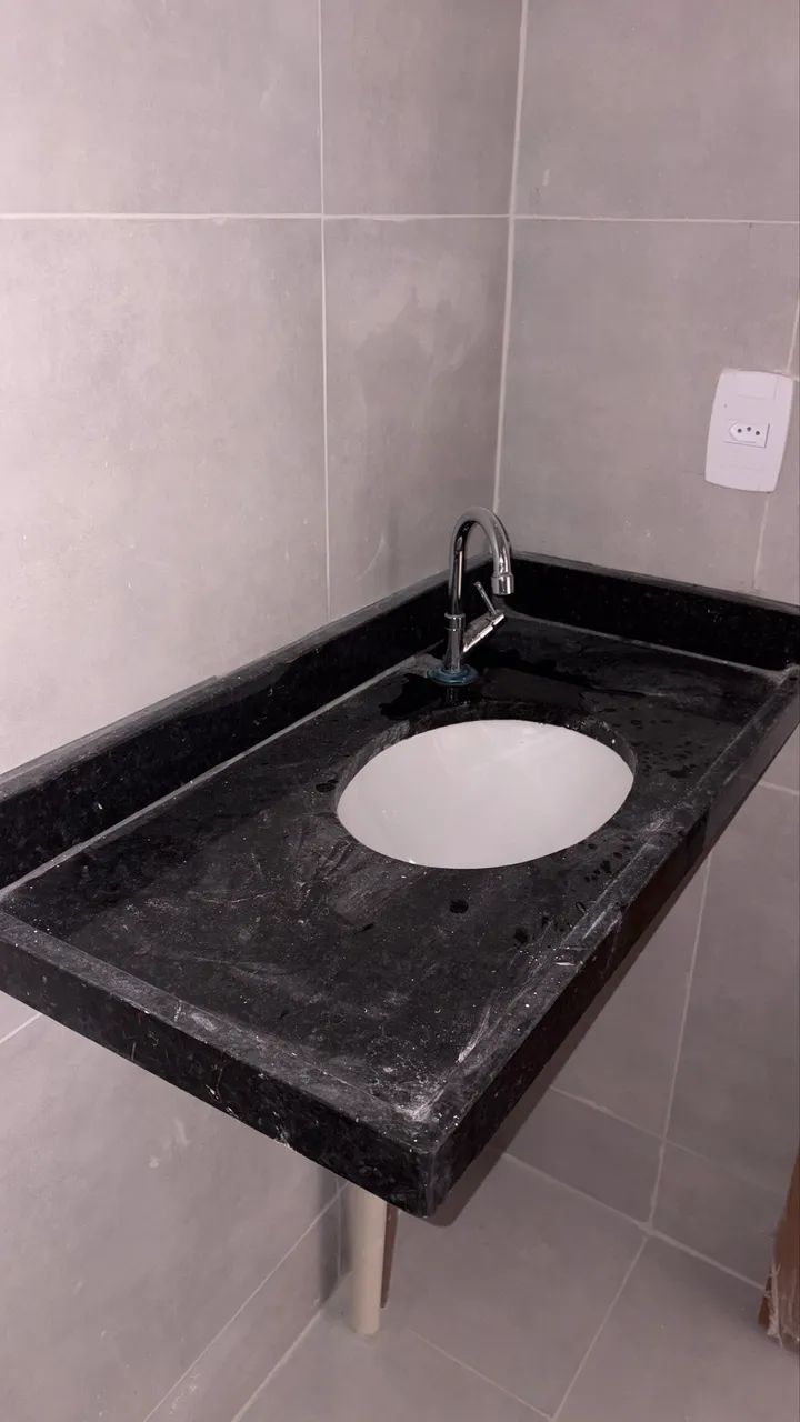 Bancada de banheiro com Cuba 