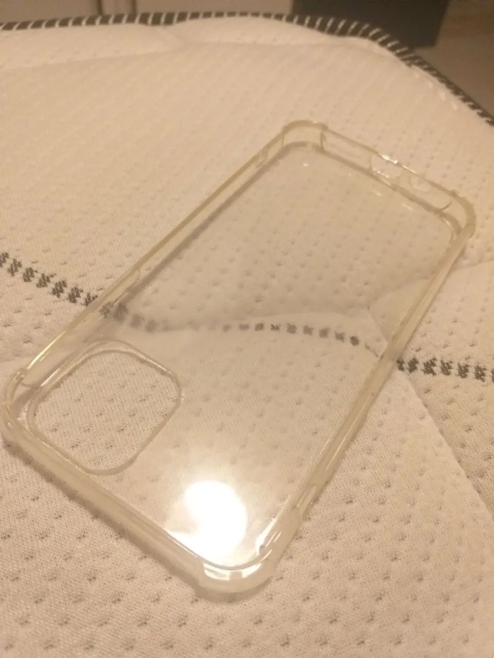 Capa de celular IPhone 11 transparente - Foto 4