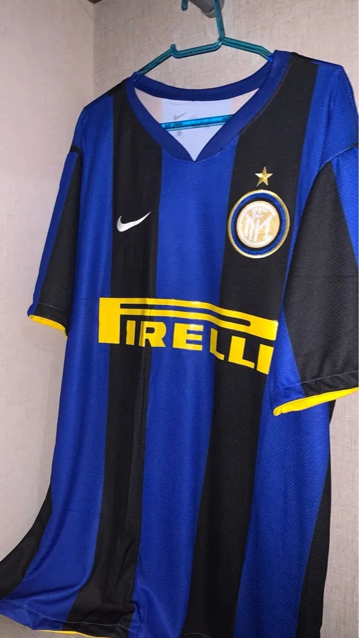 Camisa de Time Retro - Inter de Milão - Foto 4