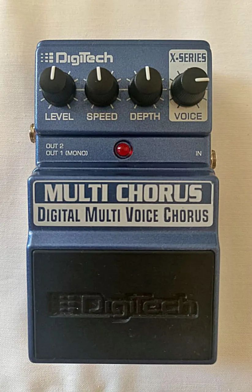 Pedal de Chorus Digitech Multi Chorus X-Series