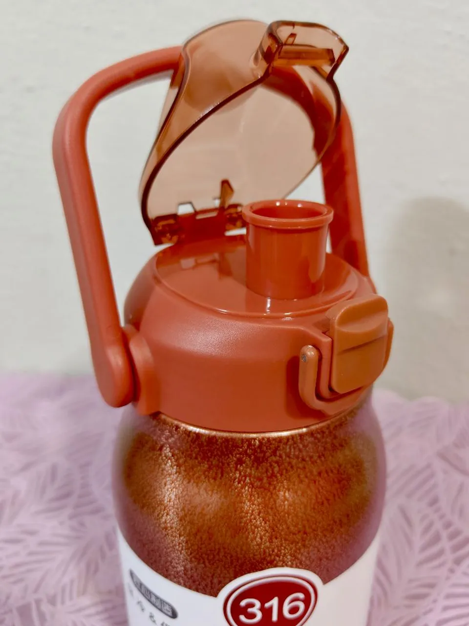 Garrafa térmica com alça 800ML