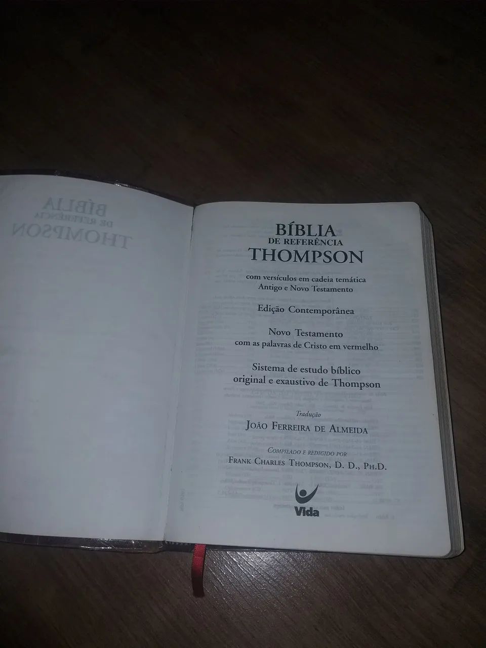 Biblia de Estudo Referência Thompson - Foto 2