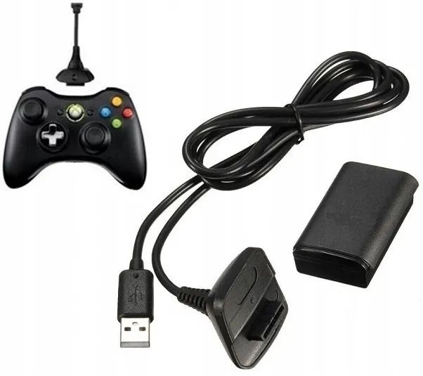 Carregador E Bateria Para Controle Xbox 360  - Foto 2