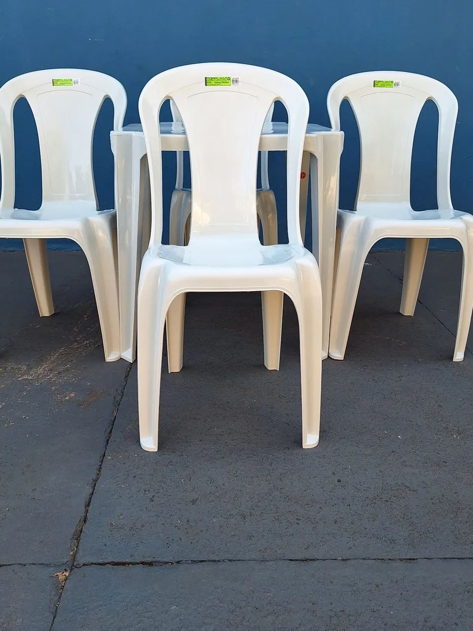 Jogo de mesa e cadeiras para área externa - Foto 3