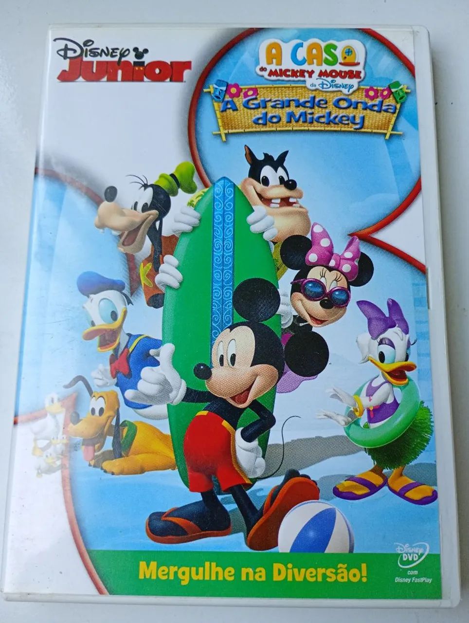 DVD A Casa do Mickey Mouse A Grande Onda do Mickey 