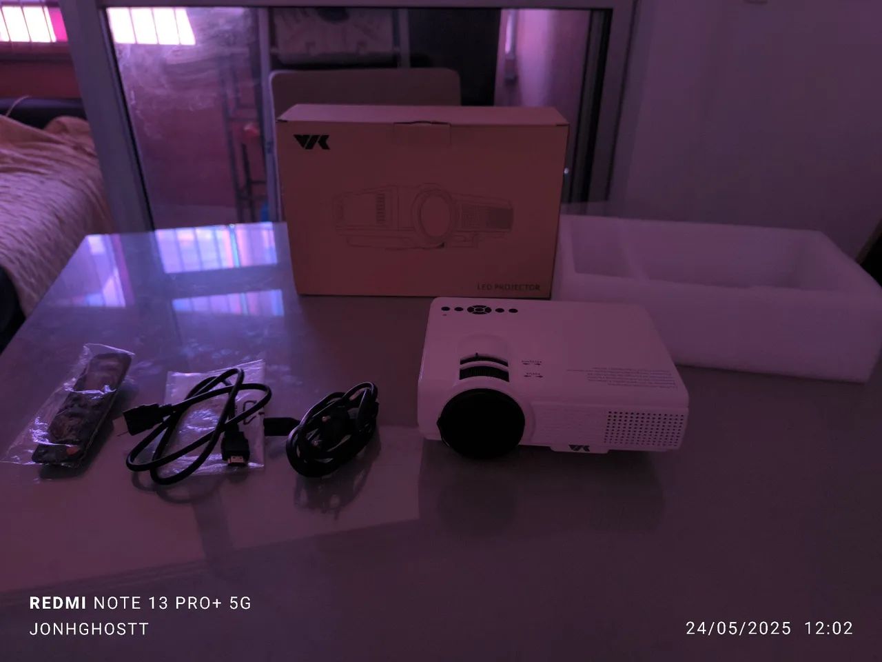 Projetor LED Compacto - Ótimo Desempenho! - Foto 6