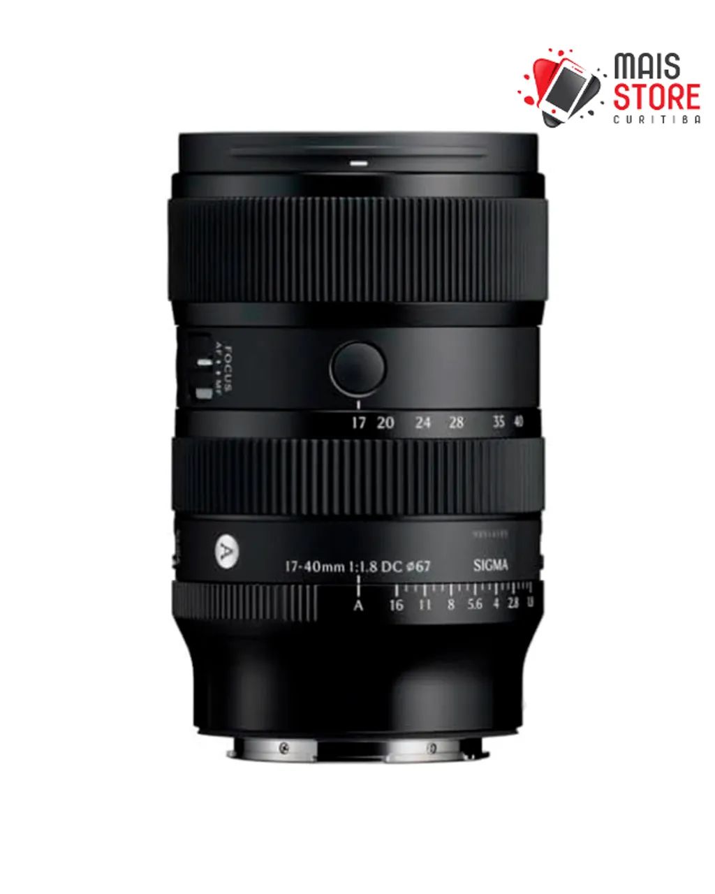 Lente Sigma Sony 17-40MM F1.8 - (Novo/Lacrado)