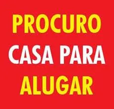 Procurando casa para alugar dois quartos com quintal
