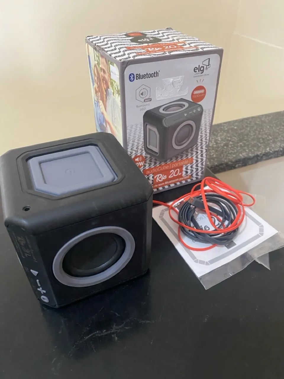 caixa de som bluetooth portátil 15 watts rms pwc audwd elg