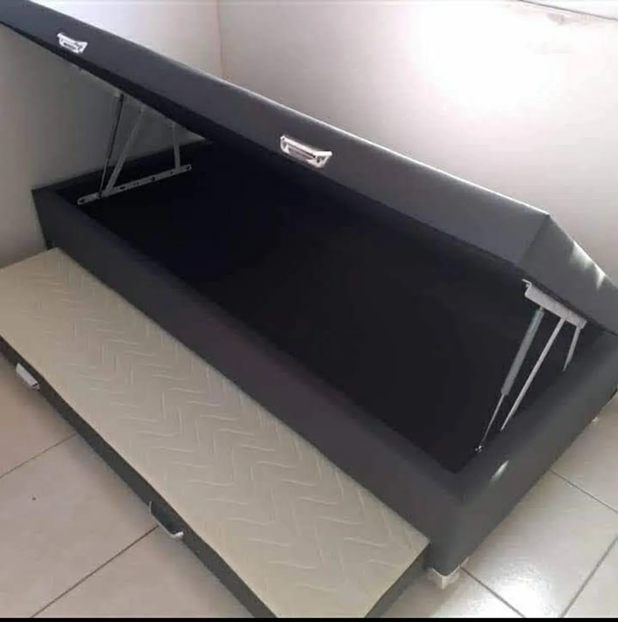 Box solteiro com auxiliar
