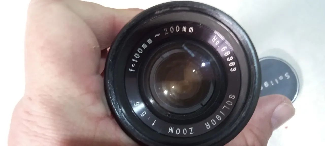 Lente Soligor Zoom 100-200mm f/5.6