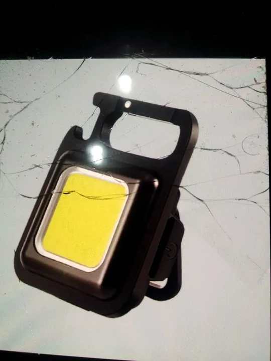 Mini chaveiro lanterna led 1000 lumens carregador USB ZAP *