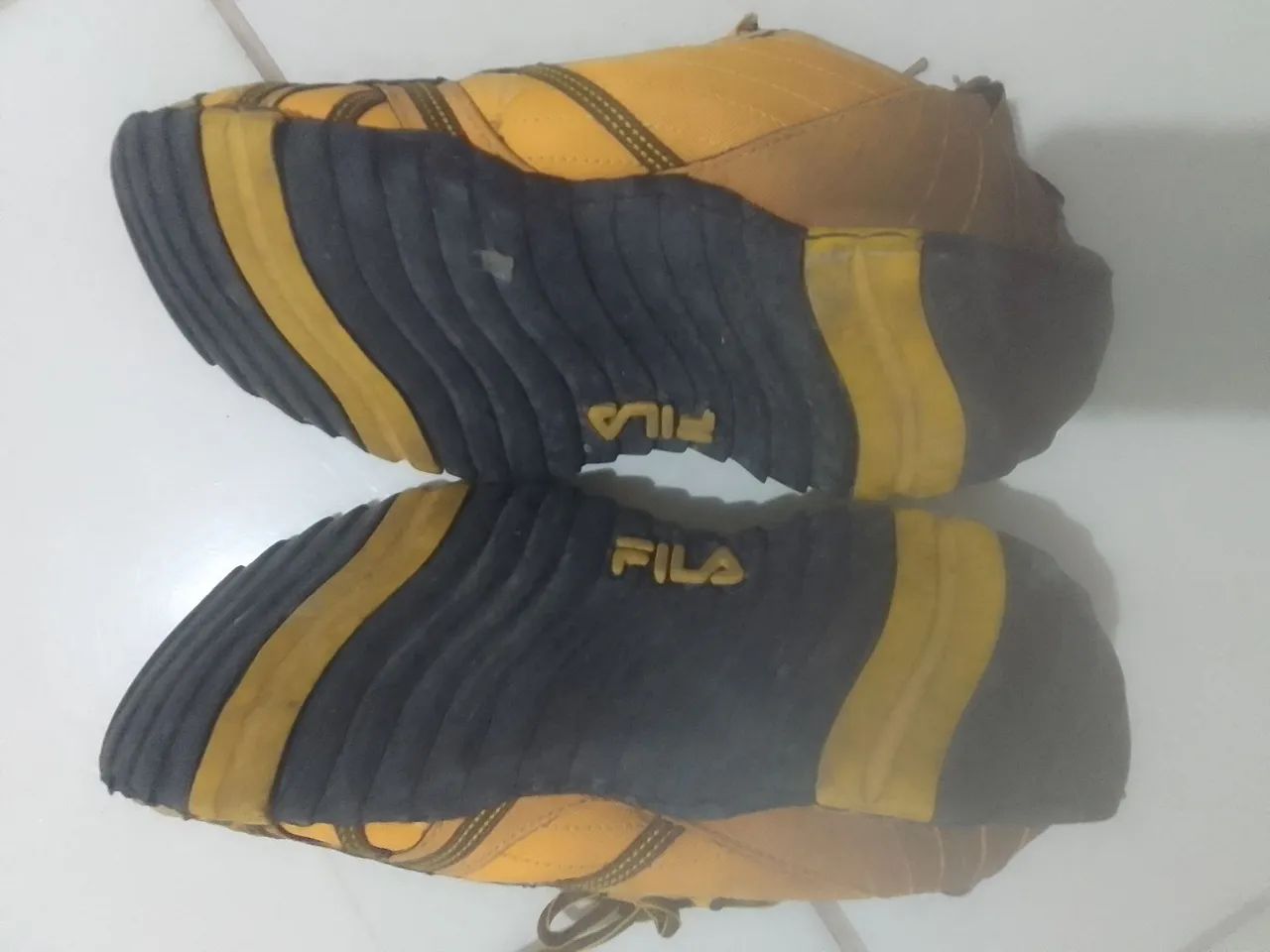 Tênis casual Amarelo FILA - Foto 2