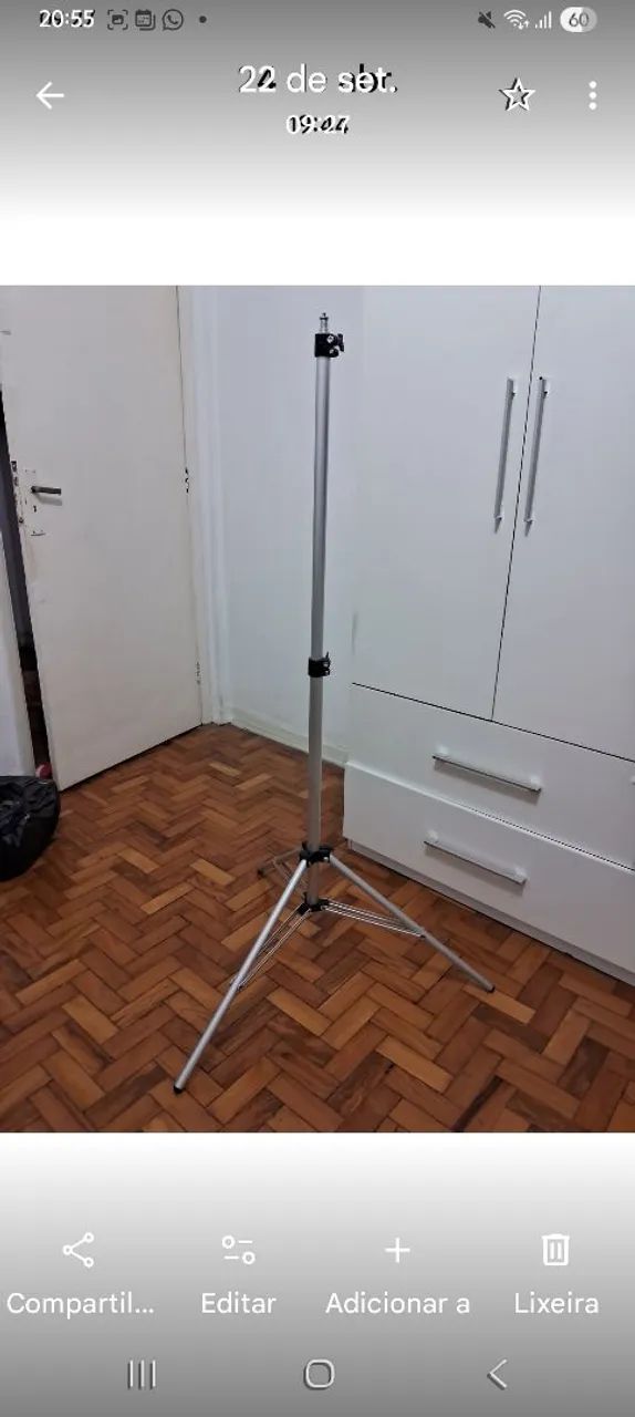 Tripé para Câmera - Novo - Foto 3