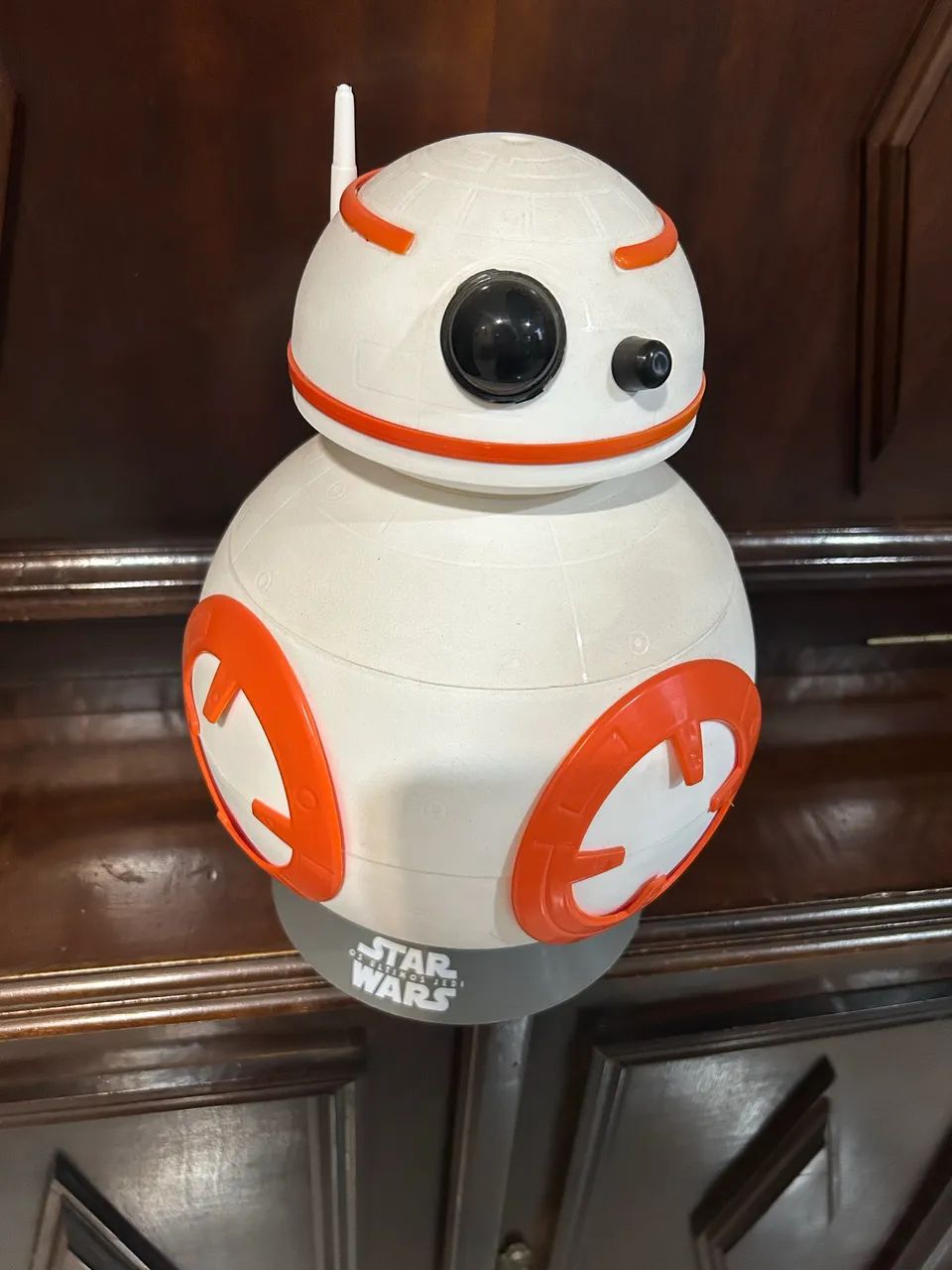 Boneco e balde de pipoca Star Wars - Foto 2