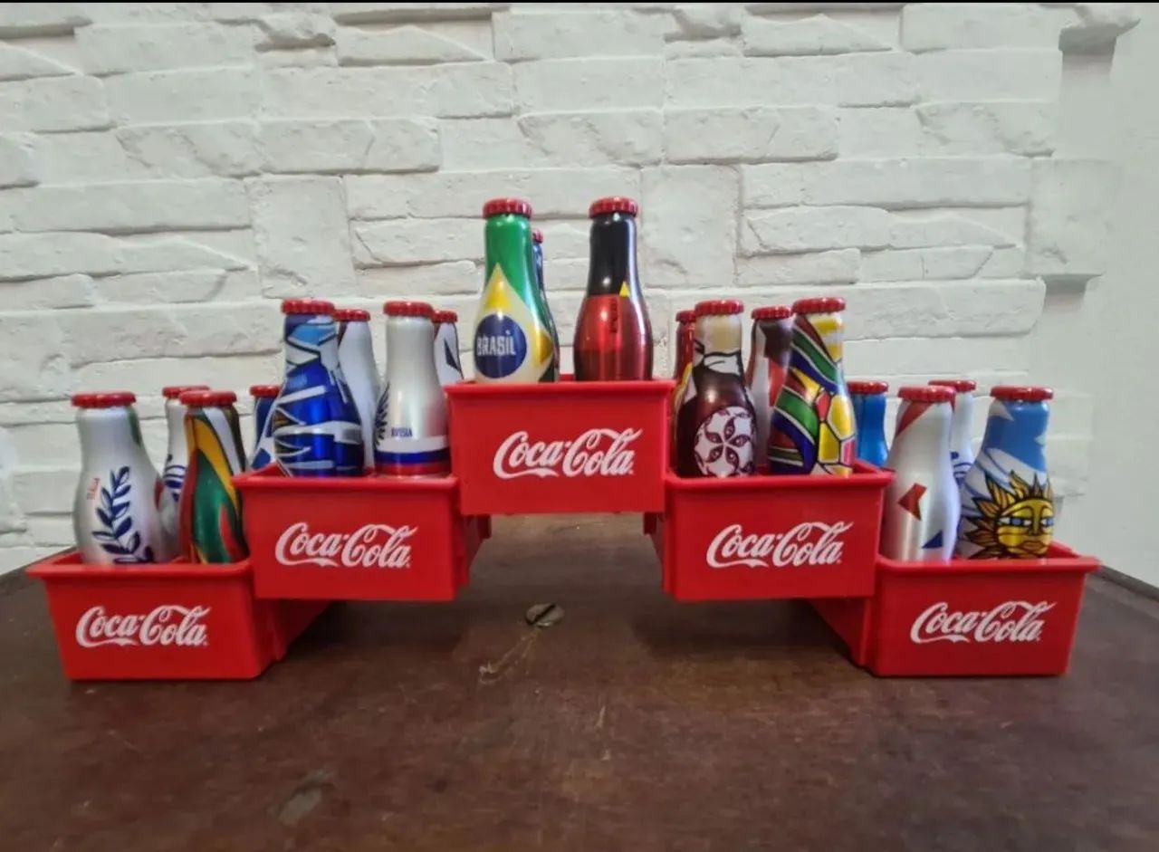Coleção Garrafinhas Coca-Cola Fifa 2014( Barato ) - Foto 3