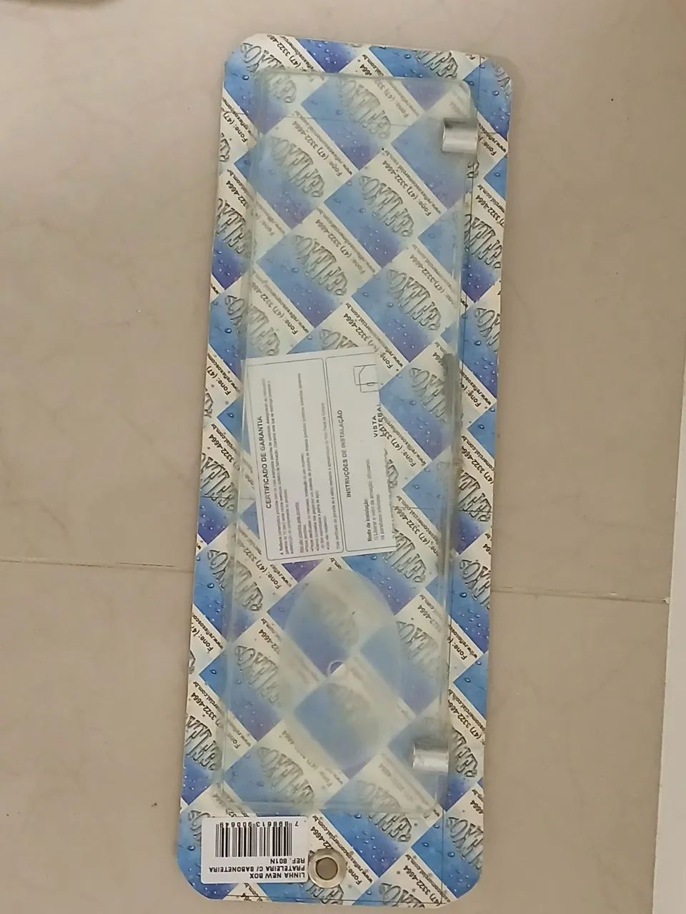 Saboneteira Retangular Inox - Foto 2
