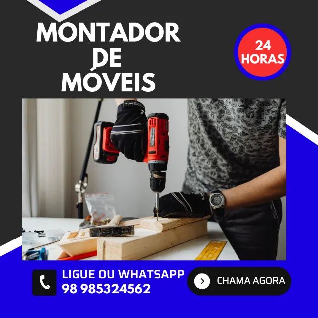 MONTADOR DE MÓVEIS EM SÃO LUÍS - SERVIÇO RÁPIDO E PROFISSIONAL!