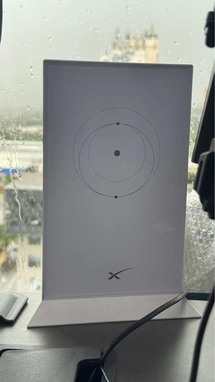 Kit Starlink Antena De Internet Via Satélite + Roteador Wi-fi - Branco - Foto 2