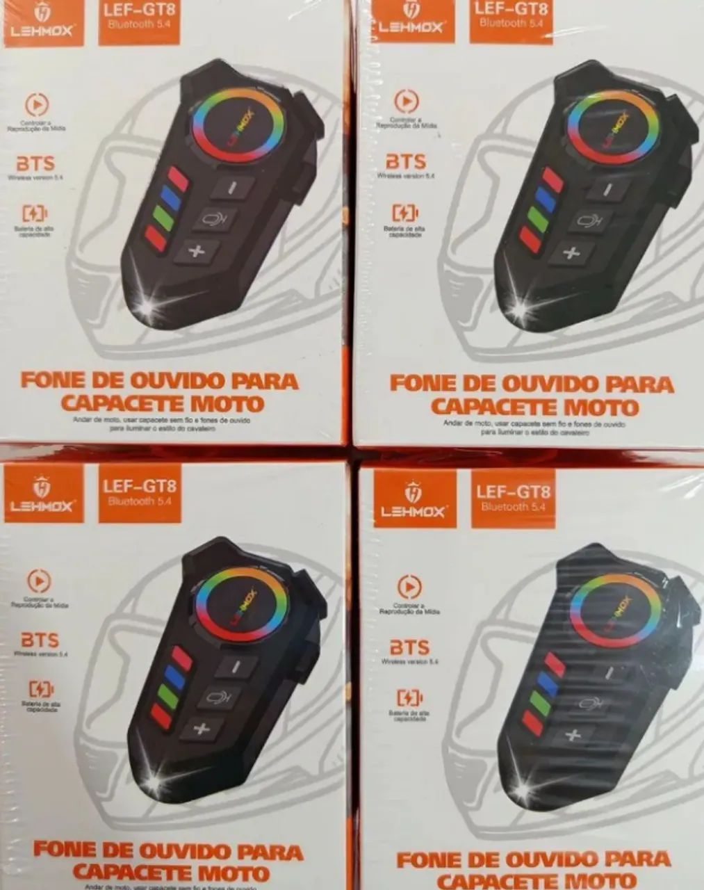 Fone para capacete Bluetooth64167713323138122