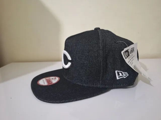 Boné New Era Aba Reta Jeans MLB Cincinnati Reds Original - Foto 2