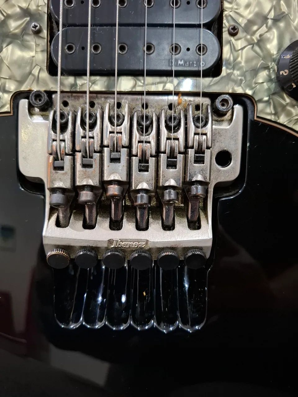 Guitarra Ibanez Jem 555 bk Korea  - Foto 3