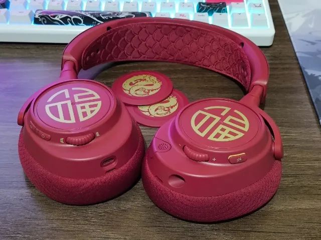 Headset Arctis Nova 7 Dragon Edition + Microfone Fifine AM8 *LEIA DESCRIÇÃO*  - Foto 3