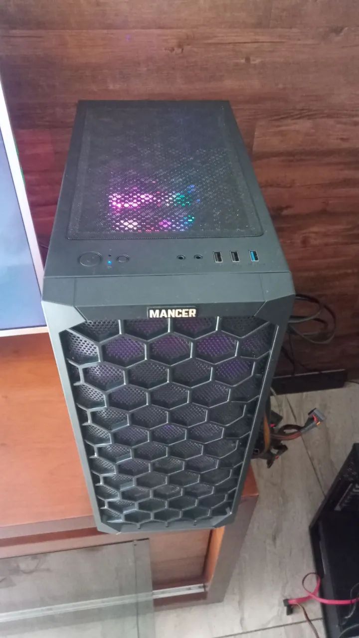 PC Gamer i3 8100 16GB DDR4 SSD 120GB RX 5500XT 8GB Original HD 1TB - Foto 2