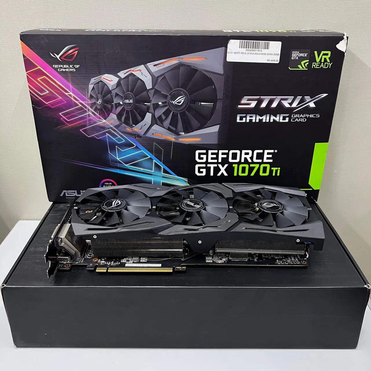 ASUS ROG STRIX GeForce GTX 1070 Ti 2枚 ASUS ROG STRIX GeForce GTX 1070 Ti 2枚 ASUS ROG STRIX GeForce GTX