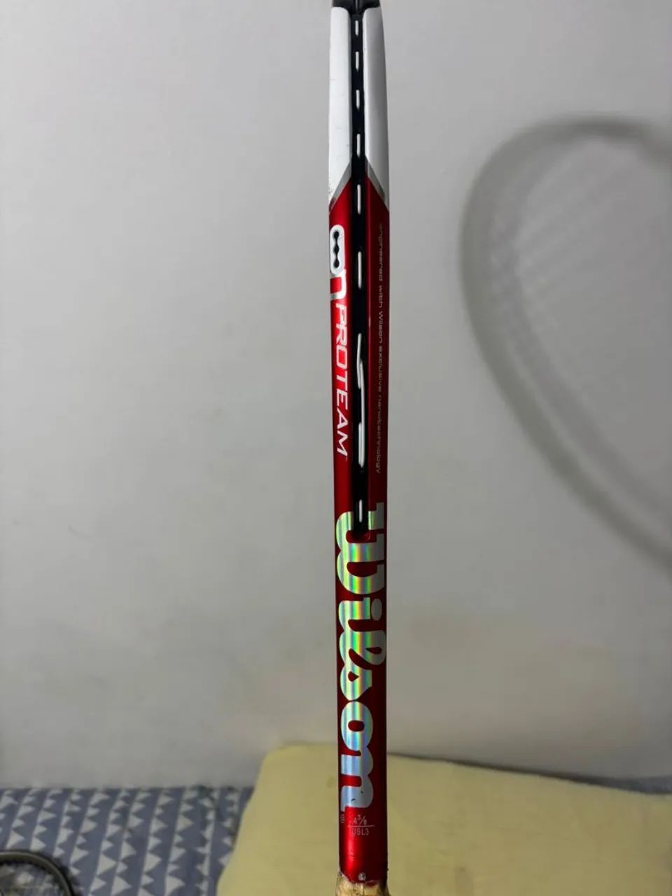Raquete de Tênis Wilson Proteam Vermelho - Foto 4