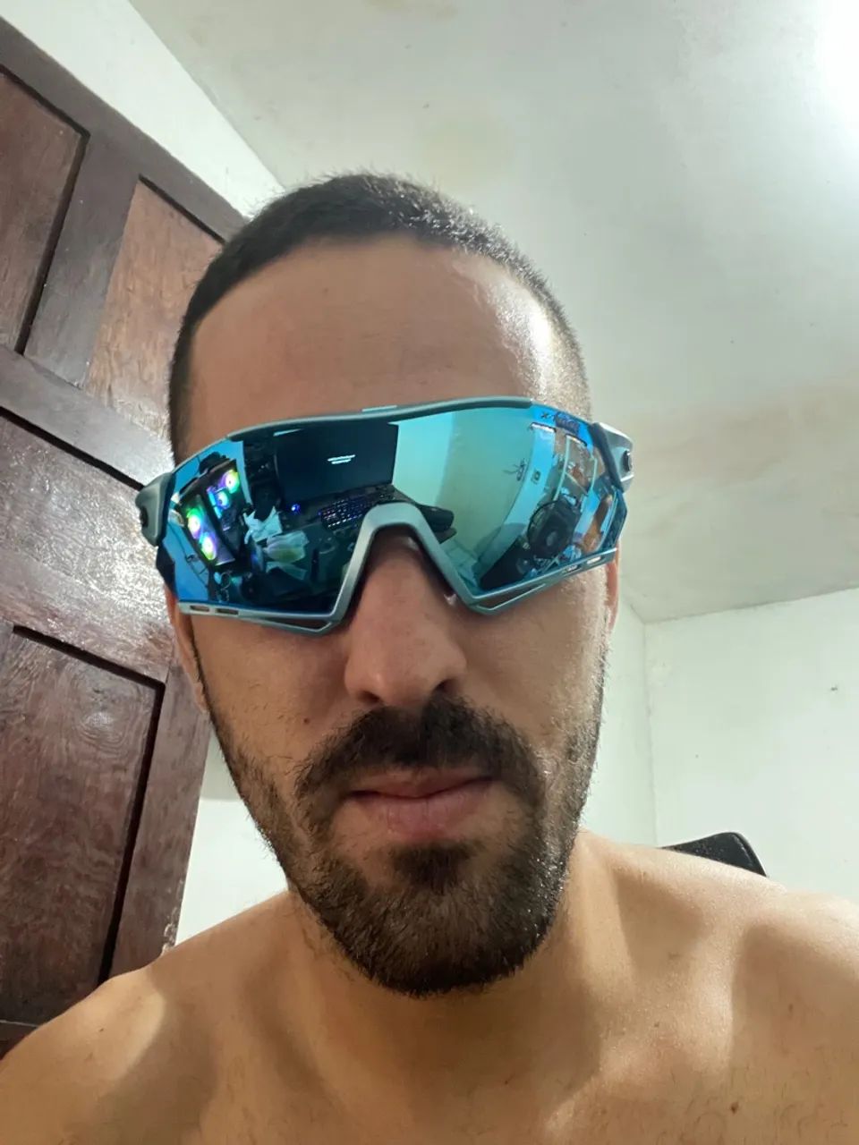 Óculos de Sol Esportivos X-Tiger EXS 5 Lentes - Foto 5