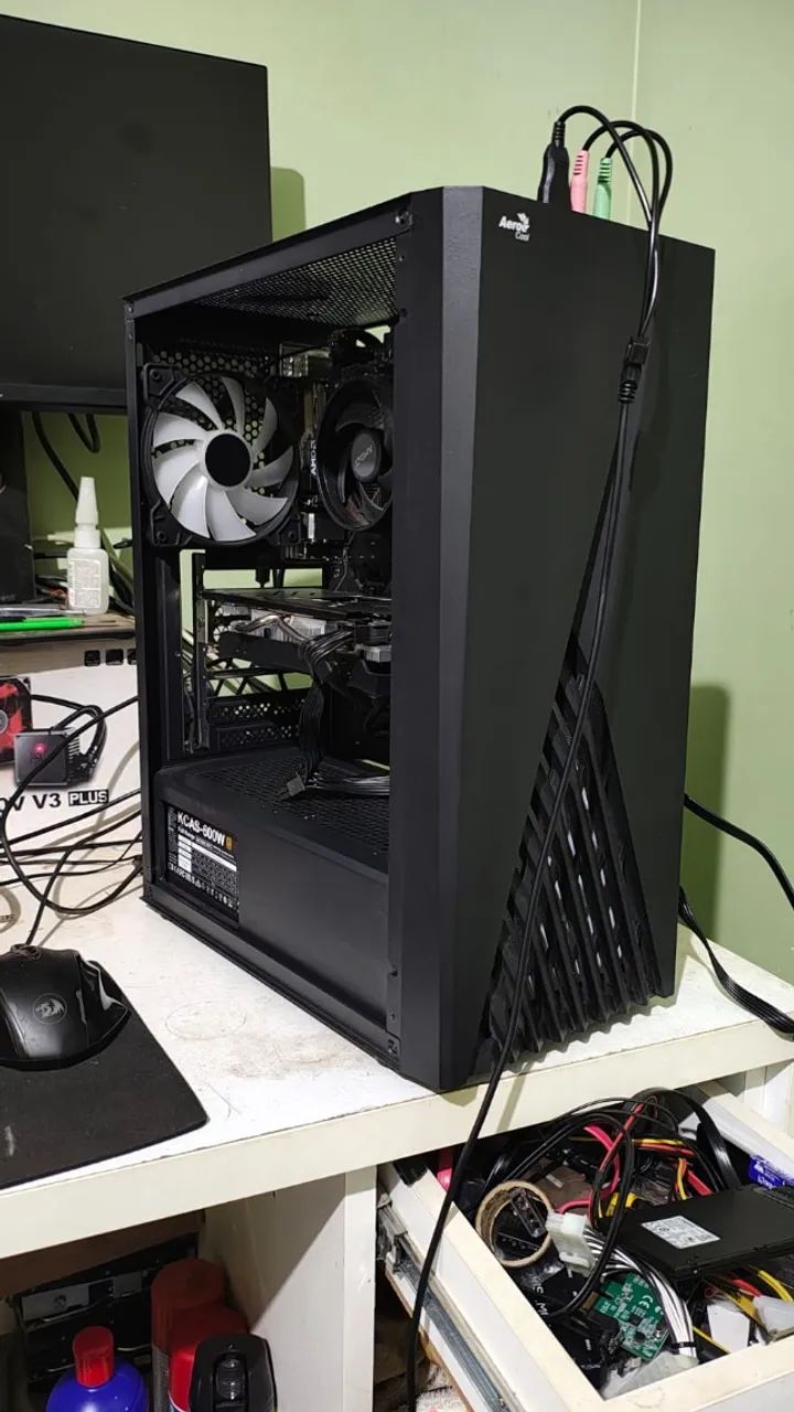 Ryzen 5 5600G + RX 580 8 GB