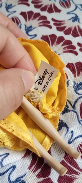 Mini Dolls 15 cm Aurora e Bela,  colecionáveis importadas Disney Princesas Vintage - Foto 3