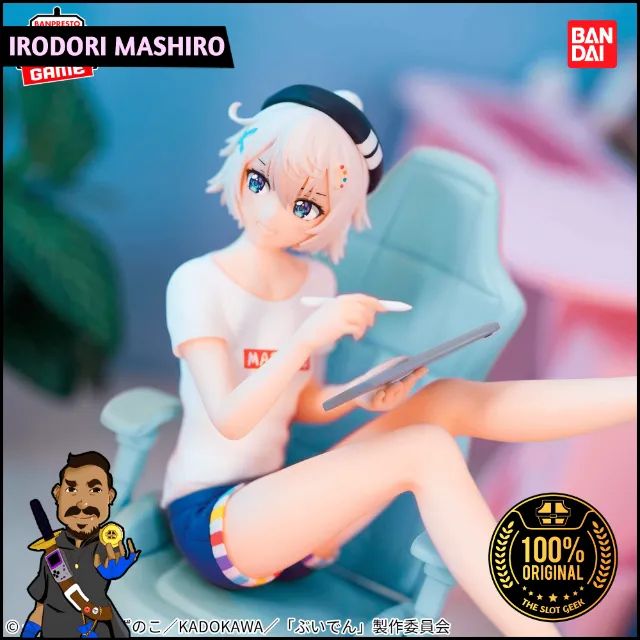 Action Figure Irodori Mashiro - ORIGINAL BANDAI - Vtuber Legend - Foto 3