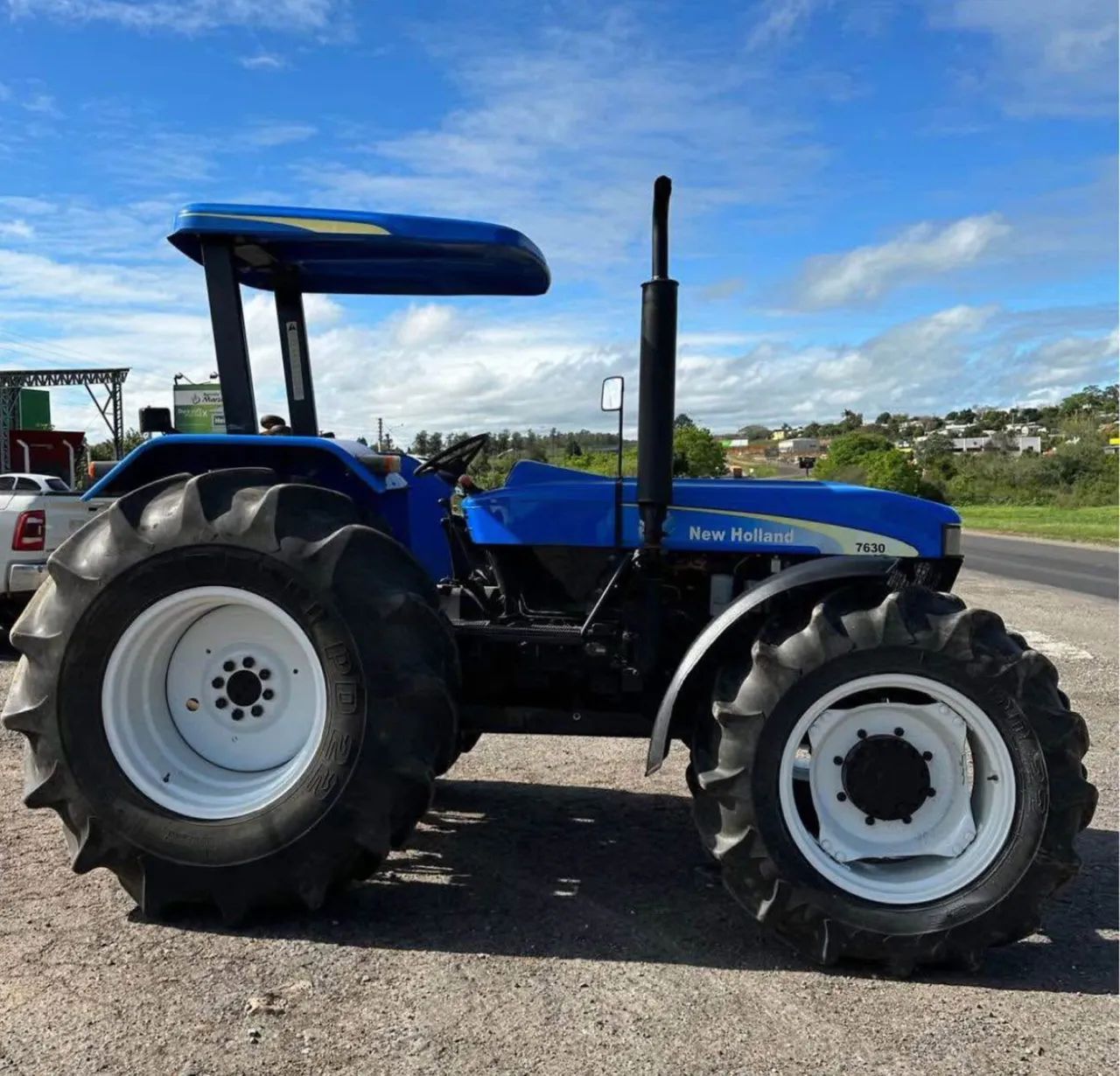 Trator NH7630 4x4 ano 2014 - Foto 5