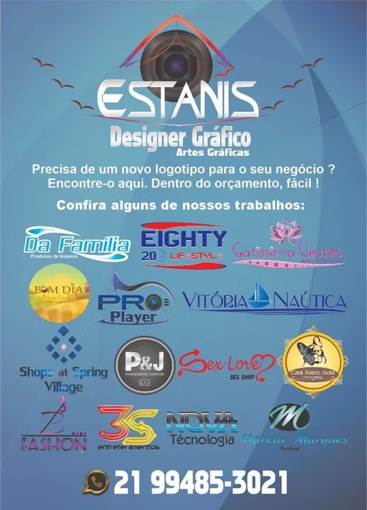 Design Gráfico, Edição de Vídeo, Social Media... 