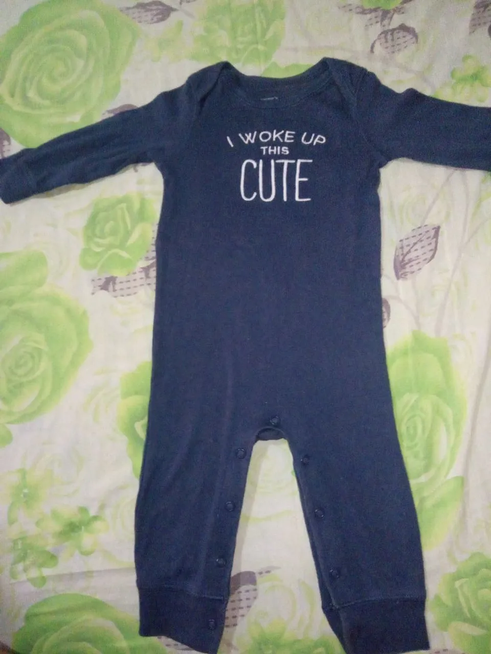 Macacão Bebê Carters- I Woke Up This Cute-
