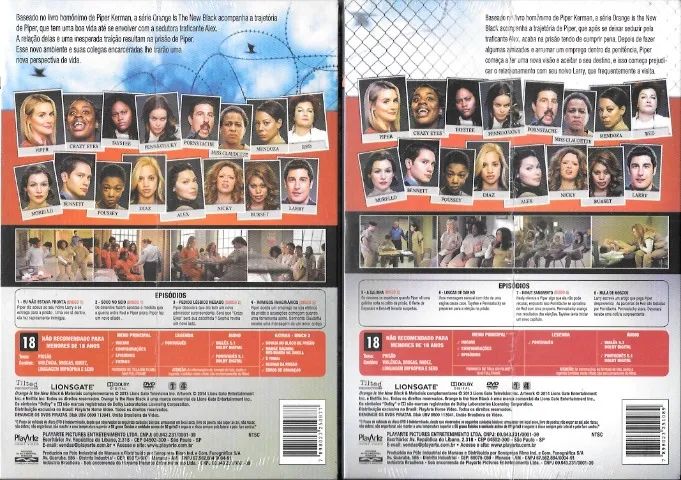 Kit DVD: Orange Is The New Black (vol. 1 & 2) dublado/legendado - Foto 3
