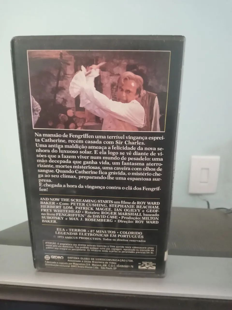 Gritos que Aterrorizam Vhs original - DVD, Blu-Ray e Vídeo Cassete
