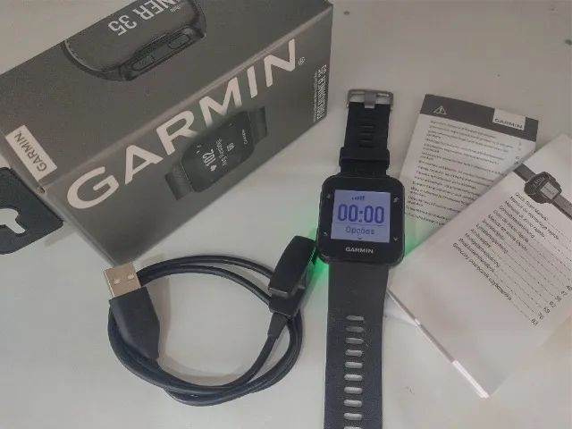 Relogio com GPS e frequencimetro Garmin Forerunner 35 - Foto 2
