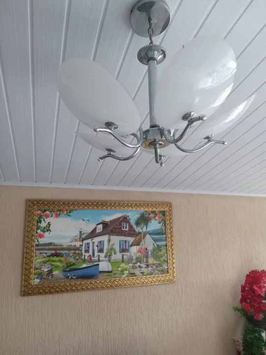 Lustre Moderno 5 Lâmpadas - Foto 2