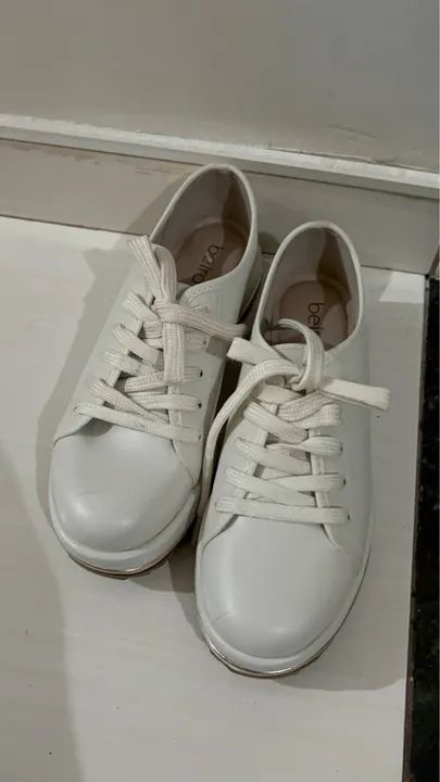 Tênis off white Feminino Casual - Foto 5