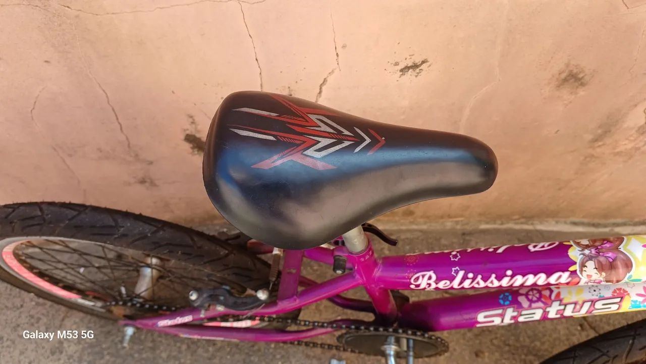 Bicicleta Infantil Belíssima Status - Foto 3