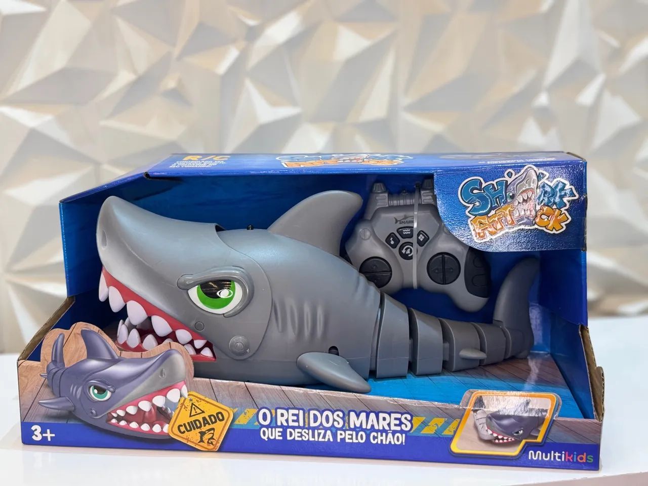 Tubarão Robô Brinquedo - Shark Attack Multikids 