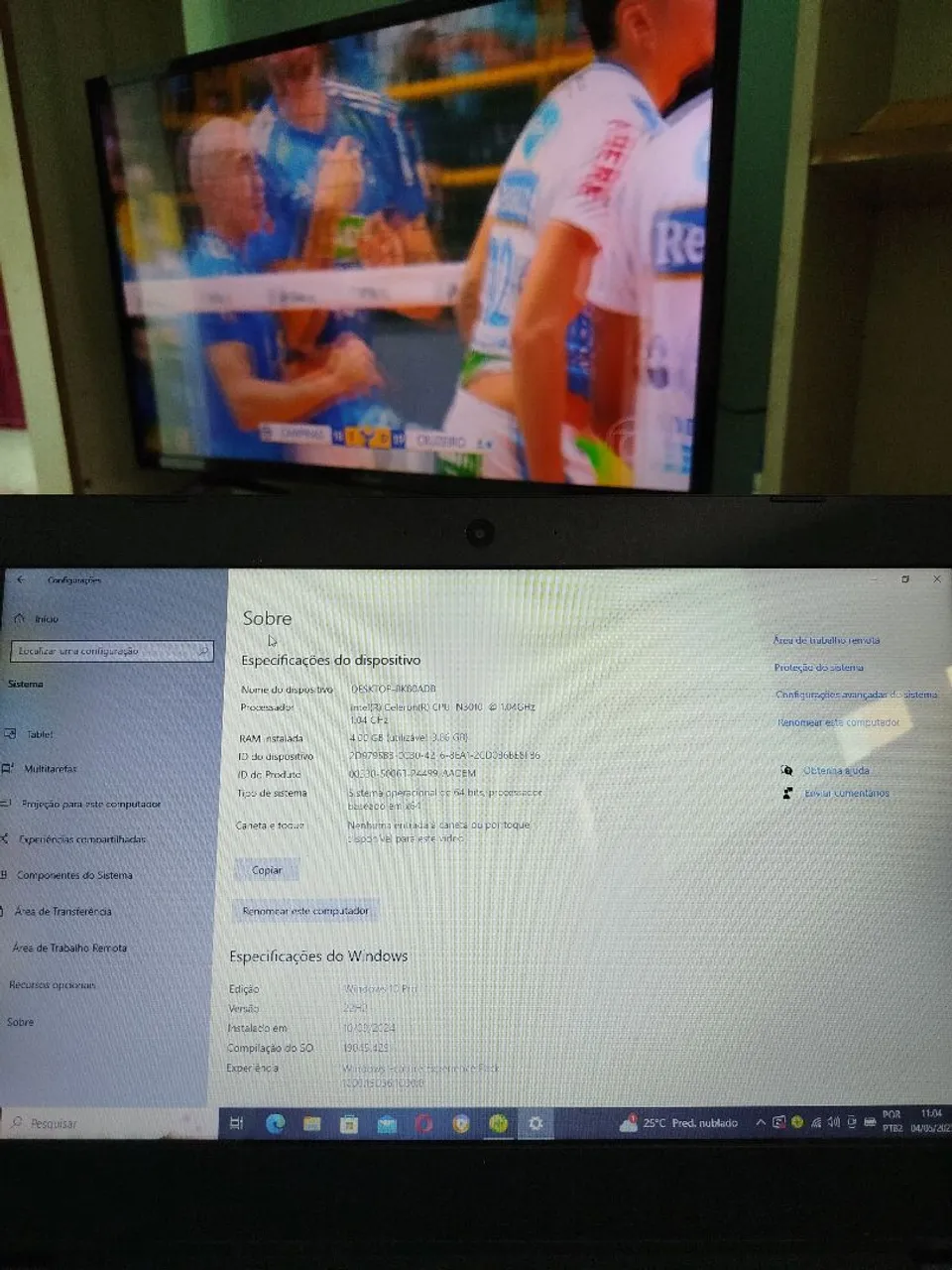 Notebook positivo semi novo