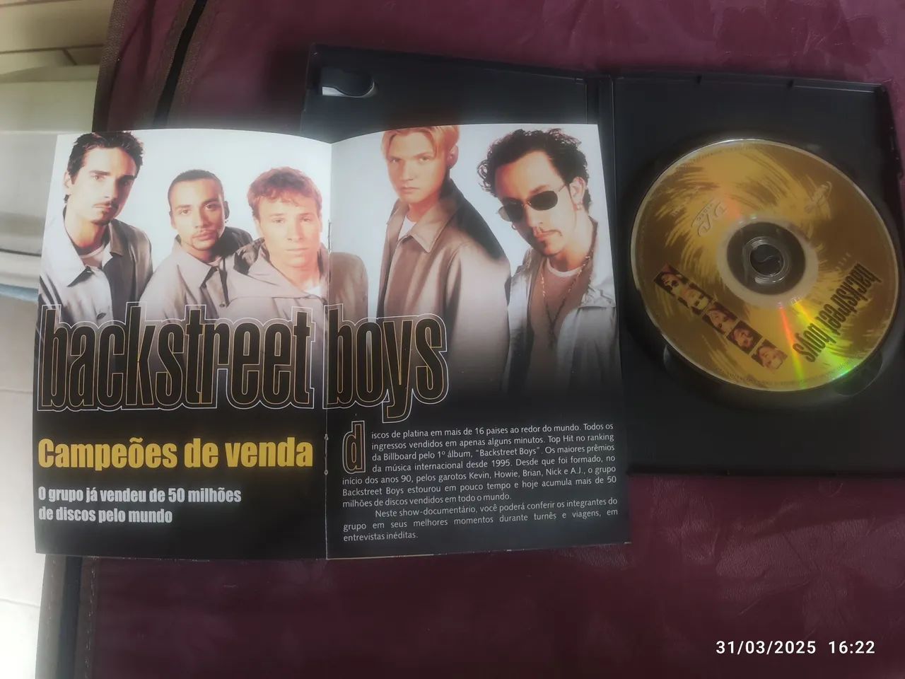 Backstreet Boys - Backstories Concert DVD - Foto 2