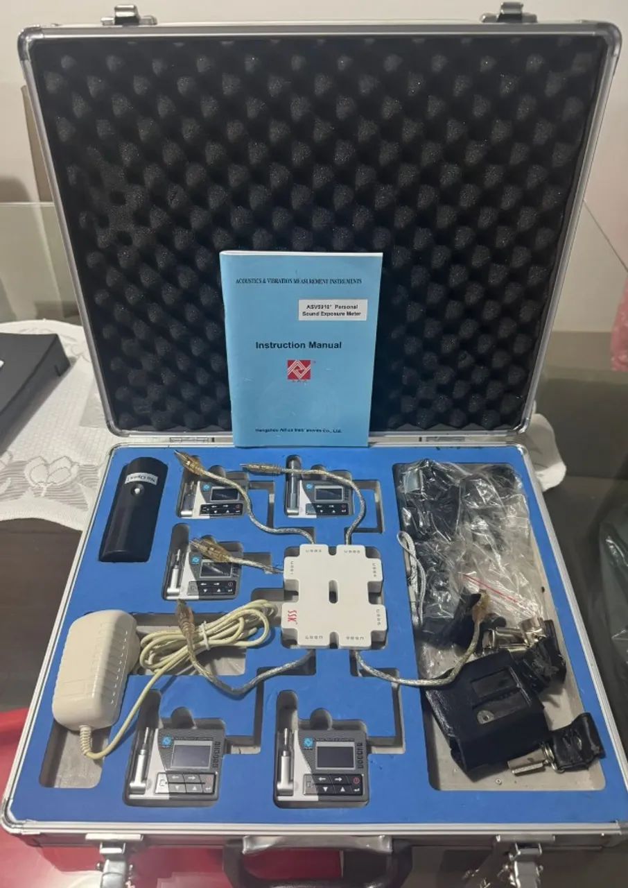 DOSIMETRO DE RUIDO KIT COMPLETO - Foto 4