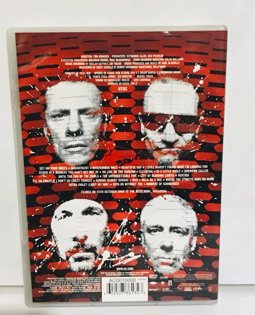 DVD original U2 360° At The Rose Bowl 2010-NTSC - Foto 2