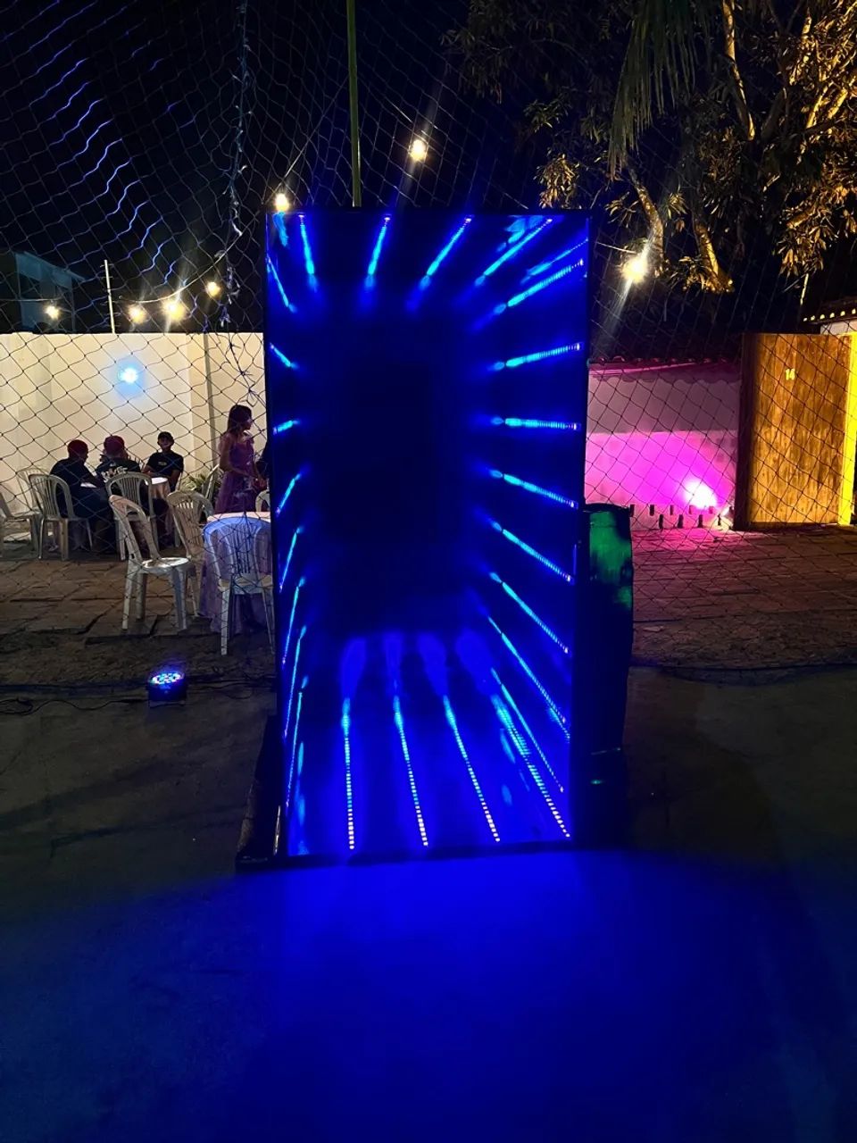 Túnel de  LED Interativo para Eventos - Decoração